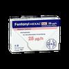 Fentanyl Hexal 25 mcg/hour Transdermal Patch