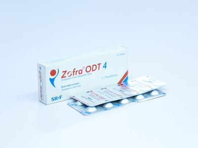 Zofra ODT 4 mg Tablet