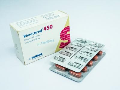 Rimactazid 450 mg+300 mg Tablet