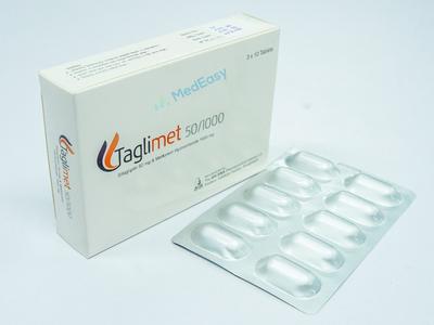 Taglimet 50 mg+1000 mg Tablet