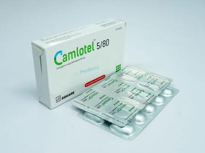 Camlotel 5 mg+80 mg Tablet