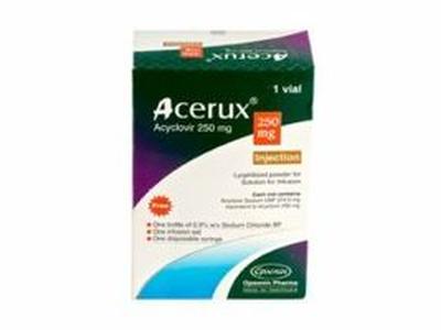 Acerux 250mg/vial IV Infusion