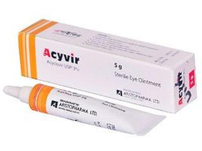 Acyvir 3% Eye Ointment