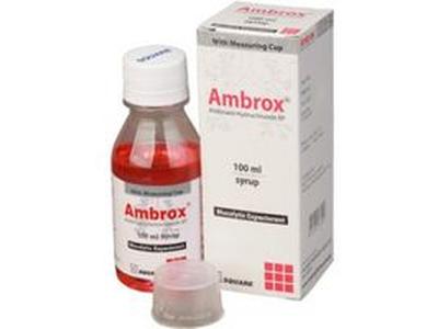 Ambrox 100ml 15mg/5ml Syrup