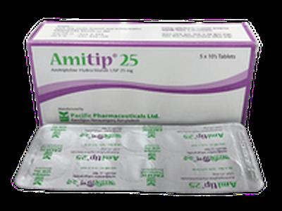 Amitip 25 25mg Tablet