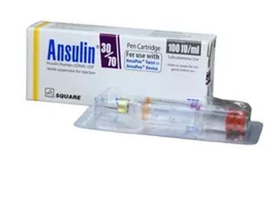 Ansulin 30%+70% in 100 IU/ml Penfill