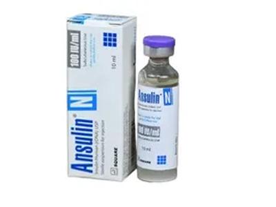 Ansulin N 100 IU/ml Vial