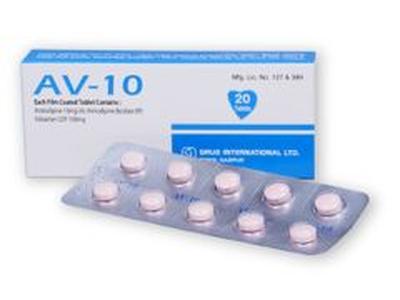 AV-10 10mg+160mg Tablet