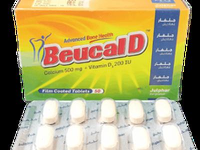 Beucal D 500mg+200IU Tablet