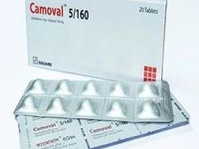 Camoval 5/160 5mg+160mg Tablet