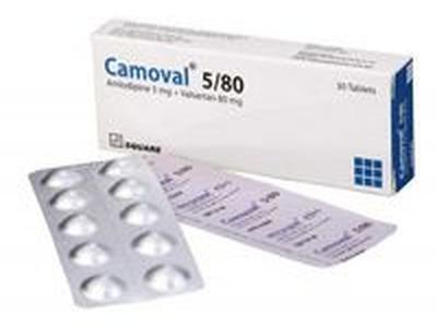 Camoval 5/80 5mg+80mg Tablet