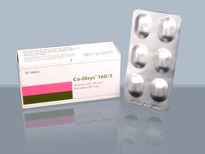 Co-Disys 5/160 5mg+160mg Tablet