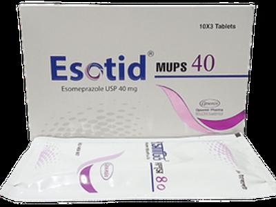 Esotid MUPS 40 40mg Tablet