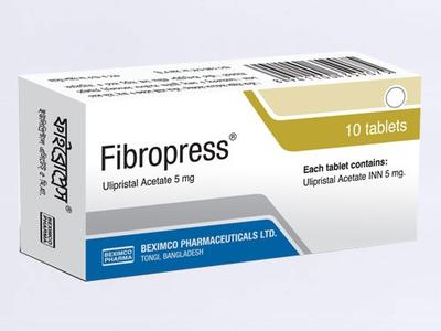 Fibropress 5 mg Tablet