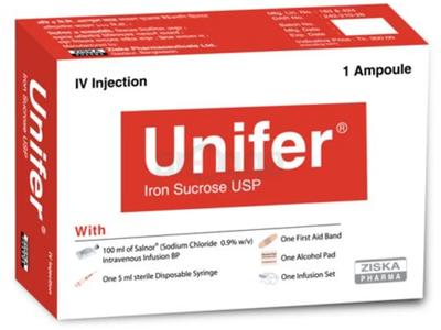 Unifer 100 mg/5 ml IV Injection