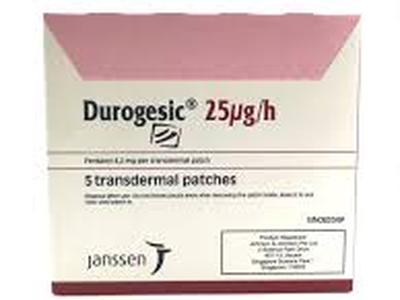 Durogesic 25 mcg/hour Transdermal Patch