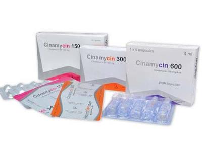 Cinamycin 600 mg/4 ml IM/IV Injection