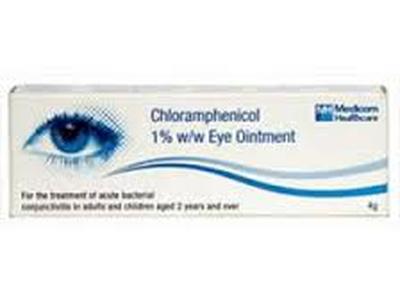 G-Chloramphenicol 1% Ophthalmic Ointment