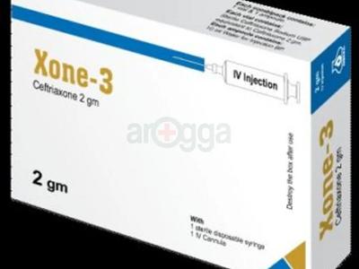 Xone-3 2 gm/vial IV Injection