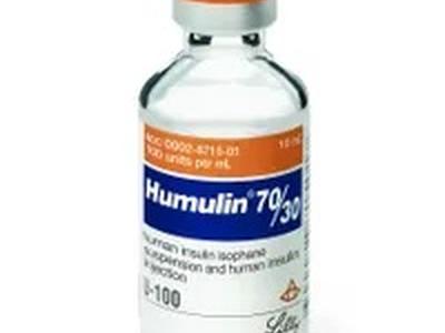 Humulin Vial 30%+70% in 100 IU/ml Vial