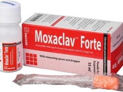 Moxaclav Forte 400mg+57.5mg/5ml Powder for Suspension