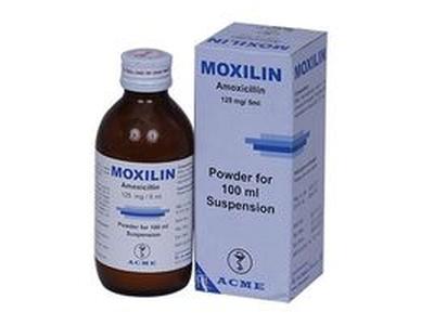 Moxilin 125mg/5ml Powder for Suspension