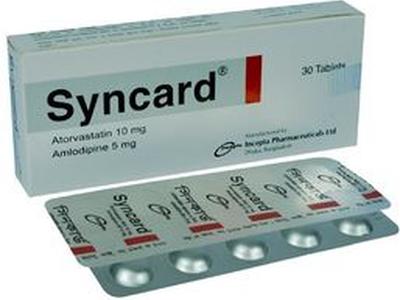 Syncard 5mg+10mg Tablet