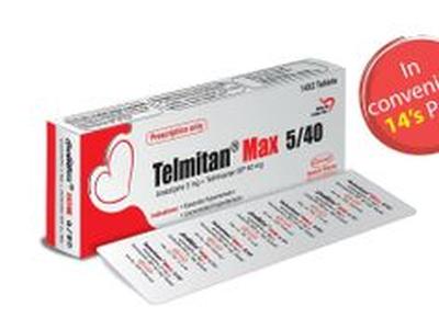 Telmitan Max 5/40 5/40mg Tablet