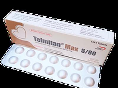 Telmitan Max 5/80 5/80mg Tablet