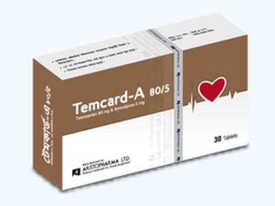 Temcard-A 80/5 80mg+5mg Tablet