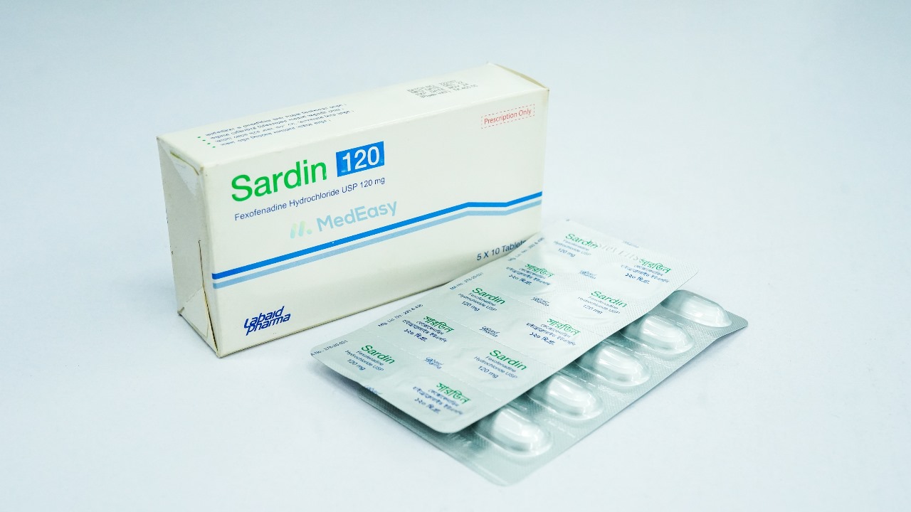 Sardin 120 mg Tablet