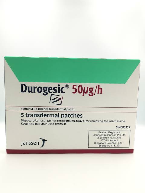 Durogesic 50 mcg/hour Transdermal Patch