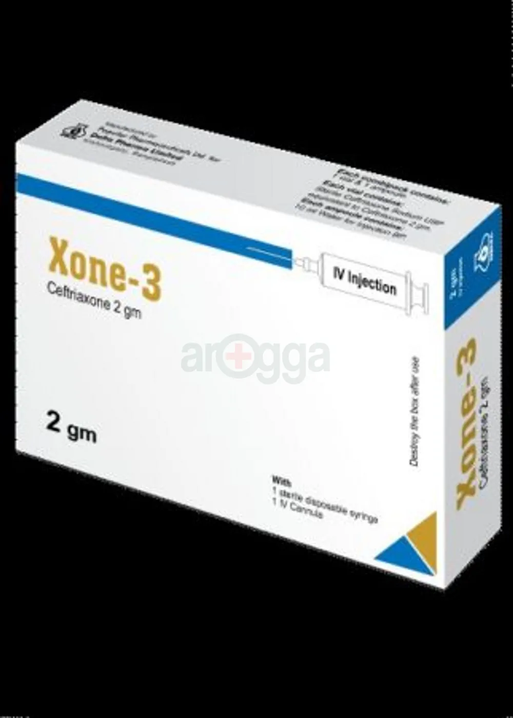 Xone-3 2 gm/vial IV Injection