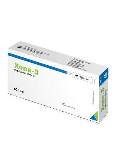 Xone-3 500 mg/vial IM Injection