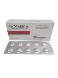 Livocard 75 75mg Tablet