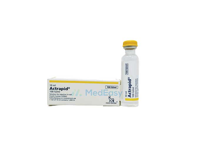 Actrapid Vial 100IU/10 ml Vial